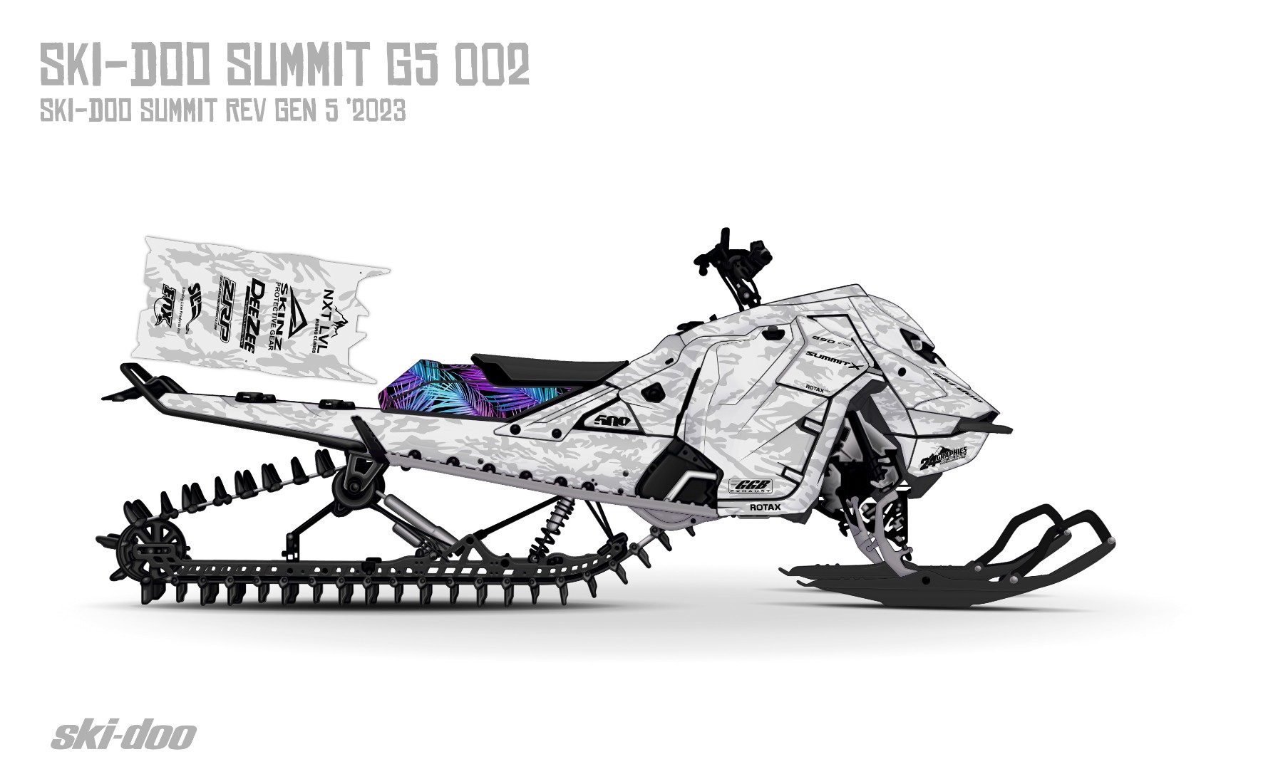 Наклейки Ski-doo Summit REV GEN5 002_0