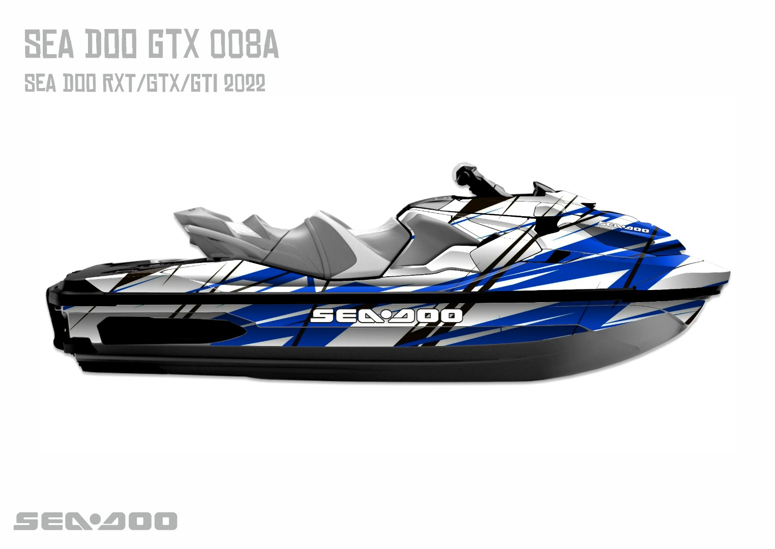 Наклейки на гидроцикл SEA-DOO RXP/GTX 008