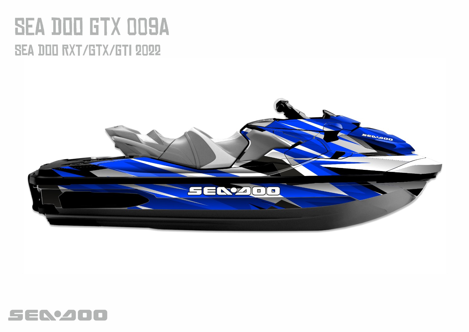 Наклейки на гидроцикл SEA-DOO RXP/GTX 009